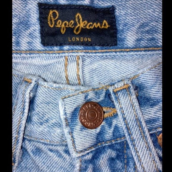 Pepe Jeans Jeans Vintage 8s Pepe Jeans Light Wash High Waisted Mom Jeans Sz 24 Poshmark